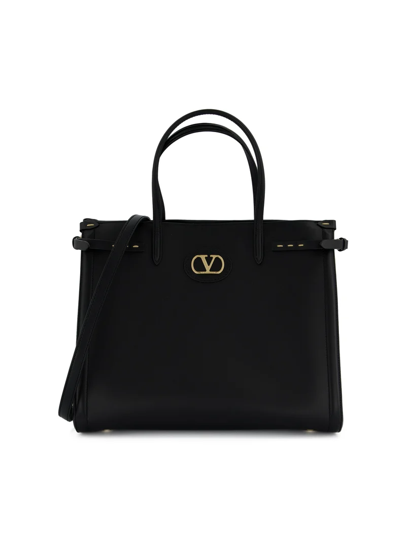 VALENTINO GARAVANI Borsa Shopping Media Antibes In Pelle