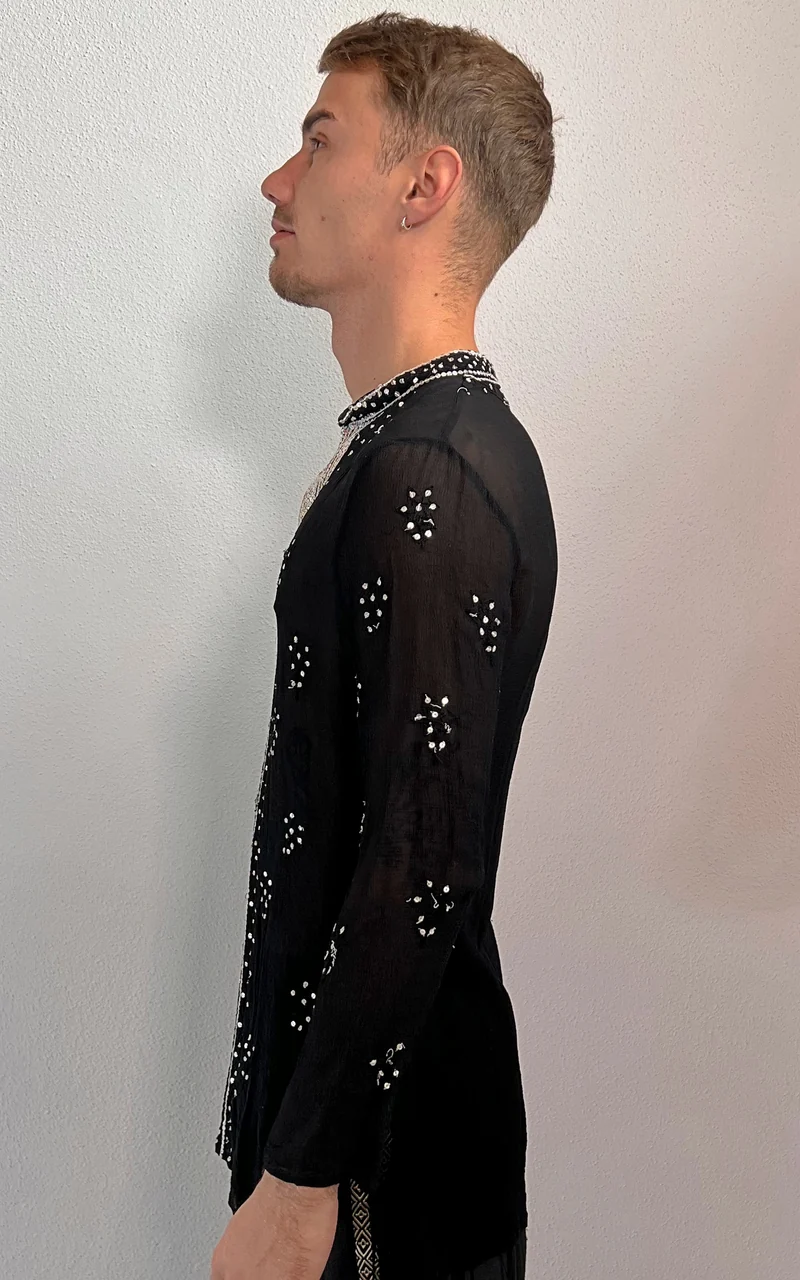 Vintage MENS Silk Shirt