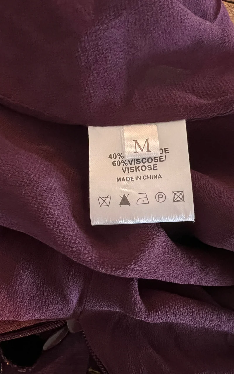 Vintage Jadicted Silk Velvet Burn Out Dress