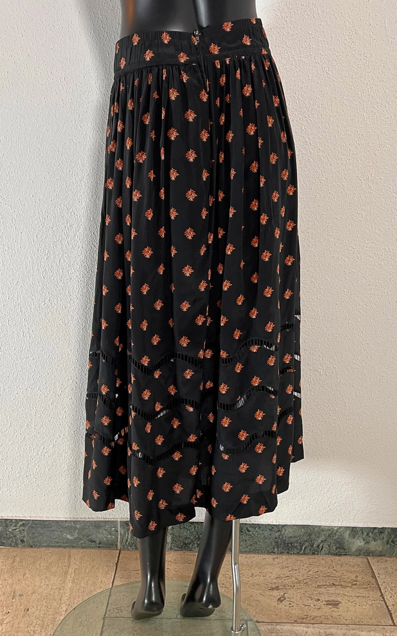 Vintage Christian Dior Silk Skirt