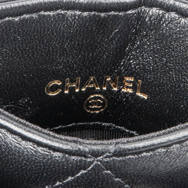 Chanel Quilted Lambskin Pearl Bracelet Multi Pouches (Cardholder, Coins & AirPods) Handbag