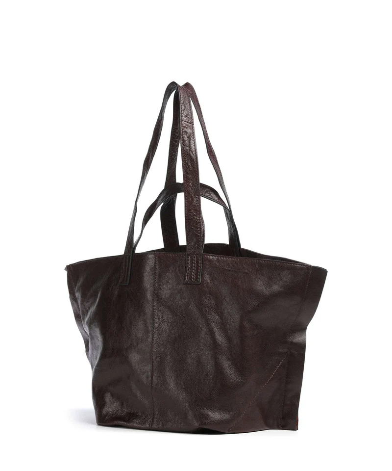 AllSaints Lutece Shopper burgundy red
