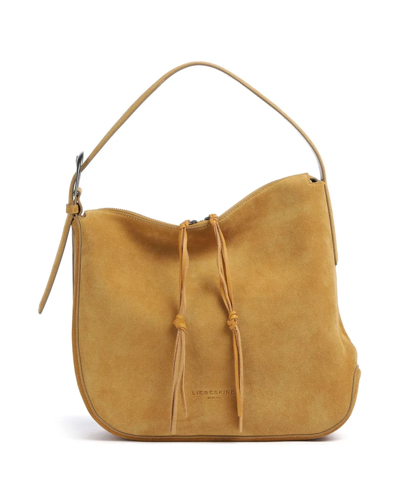 Liebeskind Ines Suede L Beuteltasche honey suede