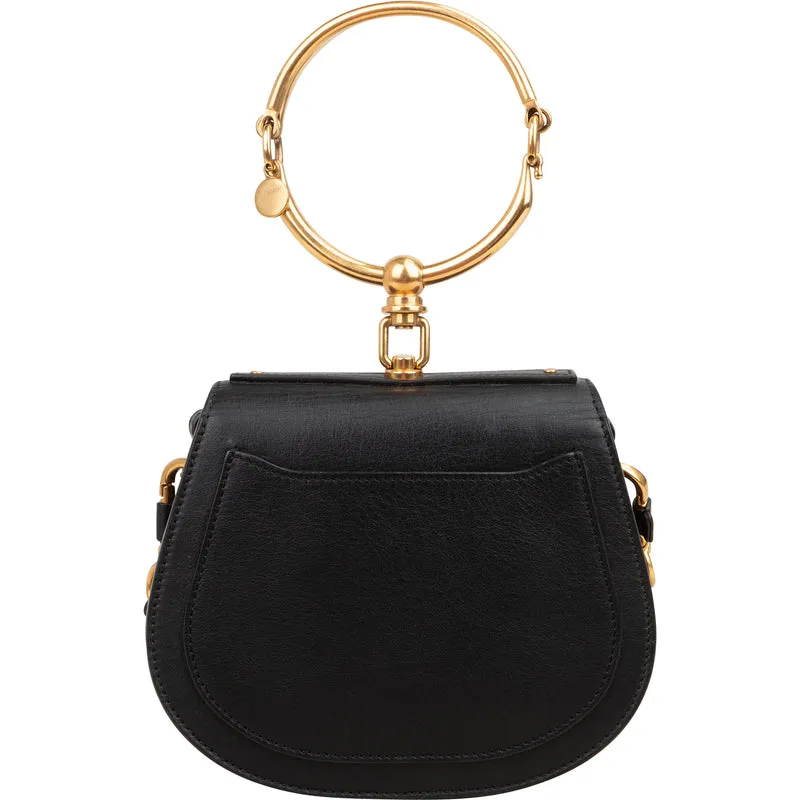 Chloé Black Leather Nile Crossbody Bag
