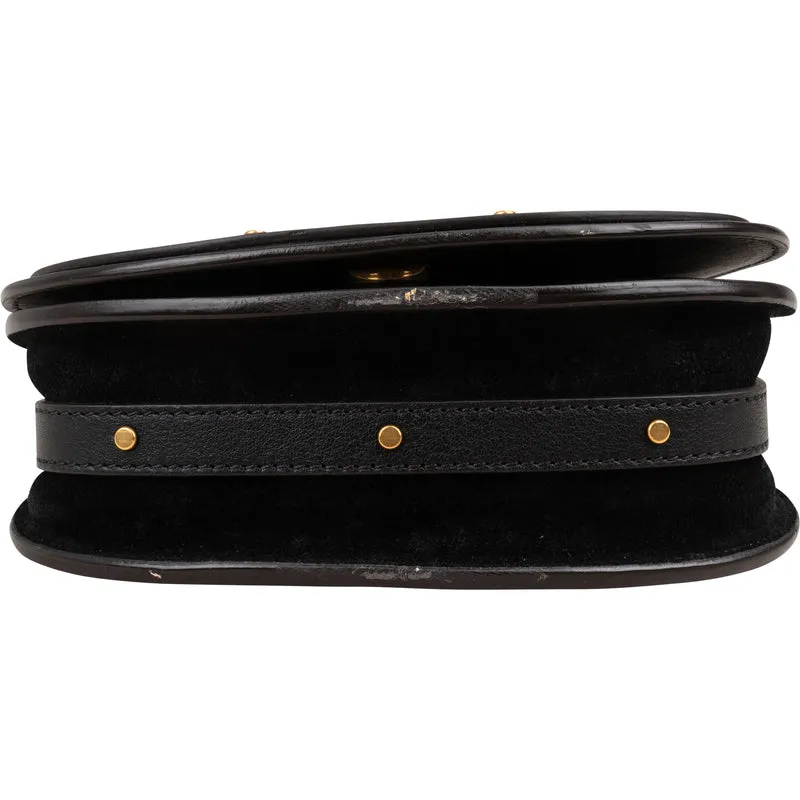 Chloé Black Leather Nile Crossbody Bag