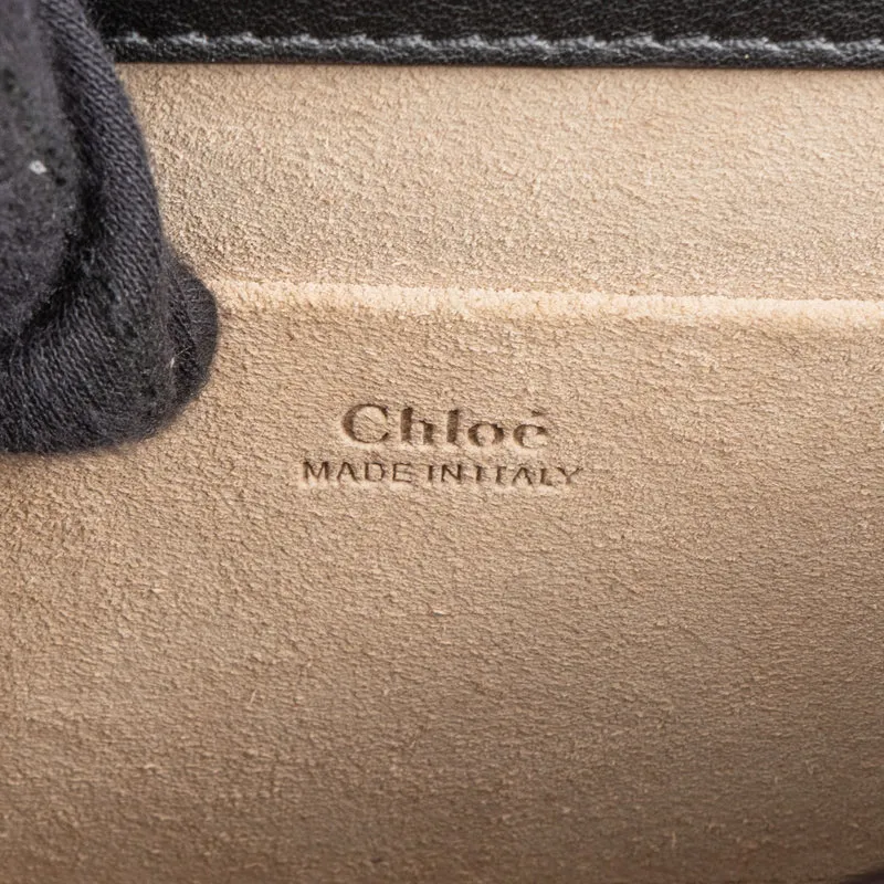 Chloé Black Leather Nile Crossbody Bag