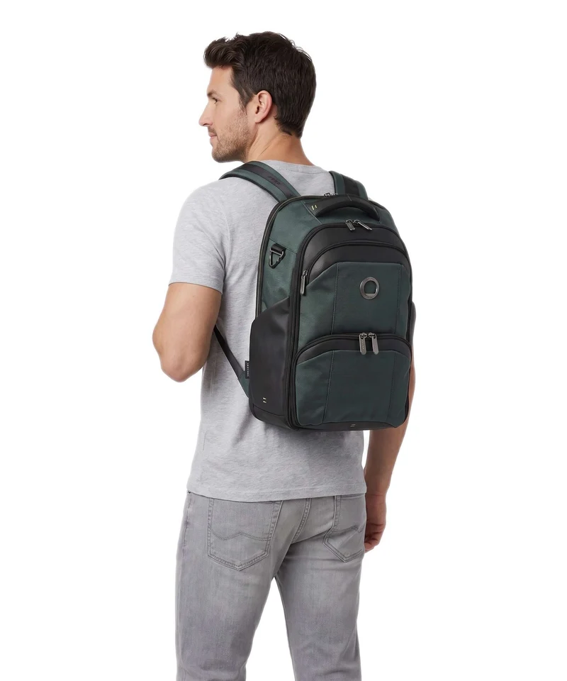 Delsey Paris DLC Pro Laptop-Rucksack olive