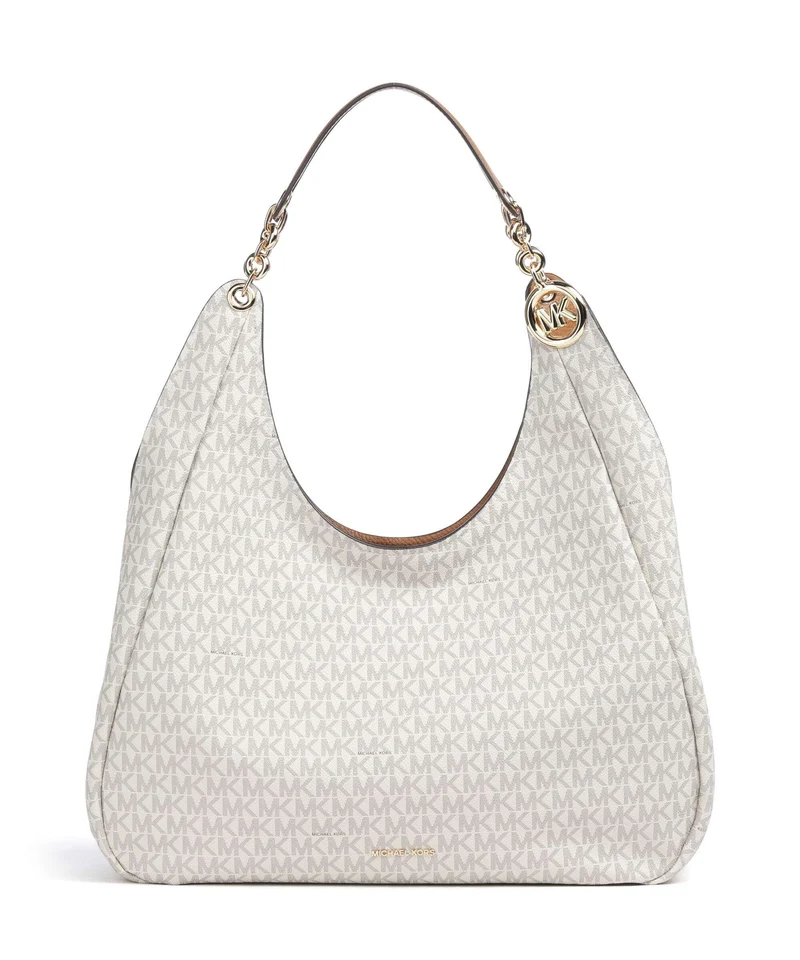 Michael Kors Ellie Large Beuteltasche vanilla/acorn