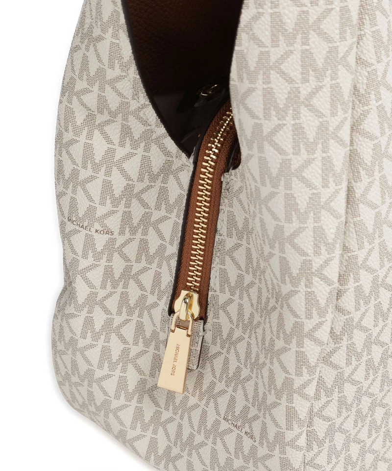 Michael Kors Ellie Large Beuteltasche vanilla/acorn