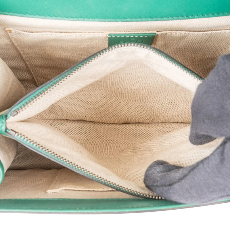 Gucci Multicolor Leather Dionysus Bamboo Top Handle Crossbody Handbag