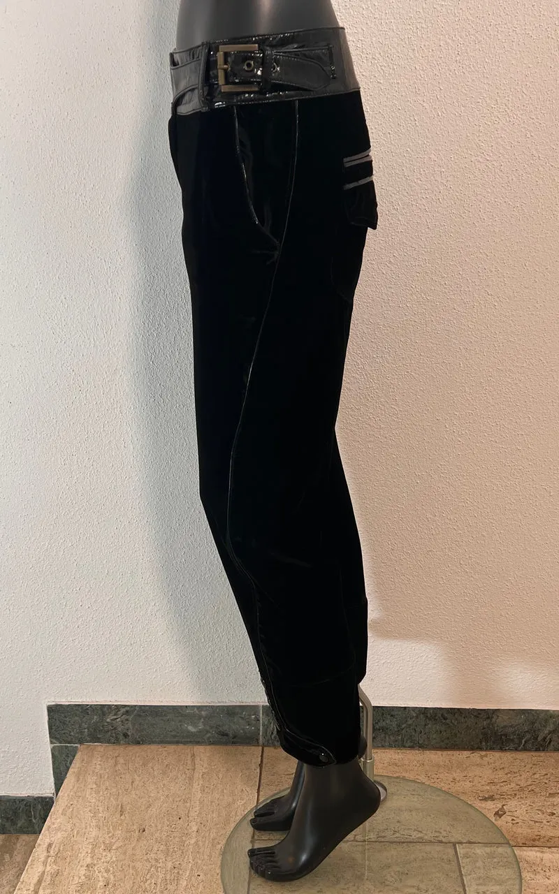 Vintage Roberto Cavalli Velvet Pants