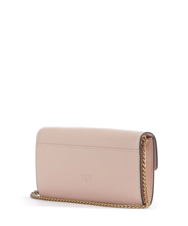 Pinko Love One Geldbörse rosa cammeo/antique gold