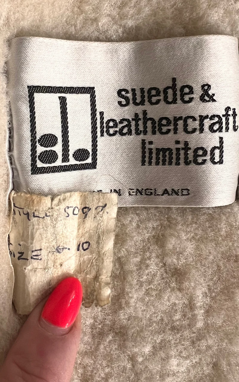 Vintage 70s Shearling Coat