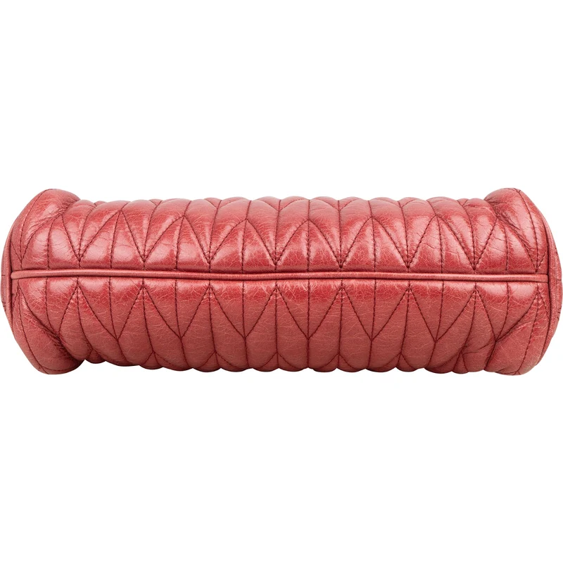 Miu Miu Quilted Nappa Leather Shoulder Bag