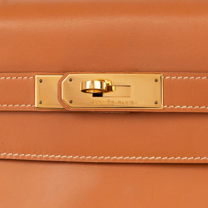 Hermès Natural Boxcalf Kelly 32 Handbag