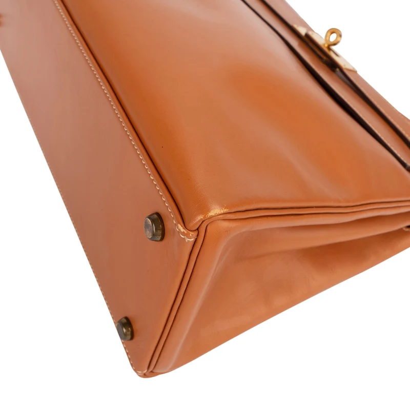 Hermès Natural Boxcalf Kelly 32 Handbag