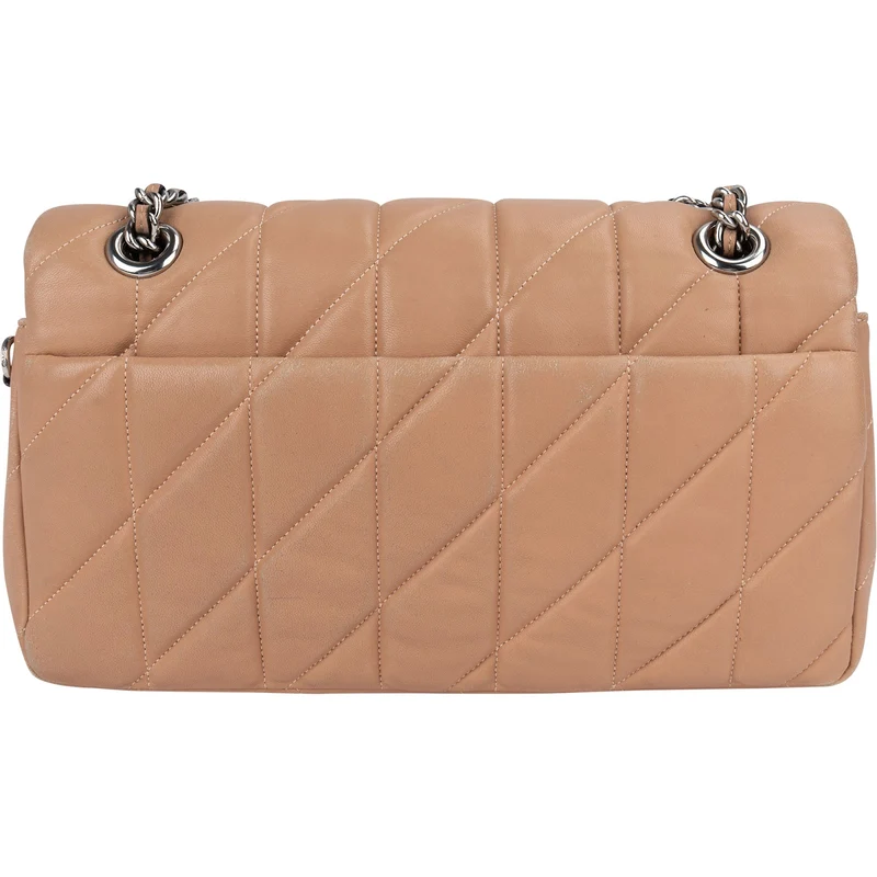 Coach Quilted Nappa Leather Flap Madison Crossbody Bag