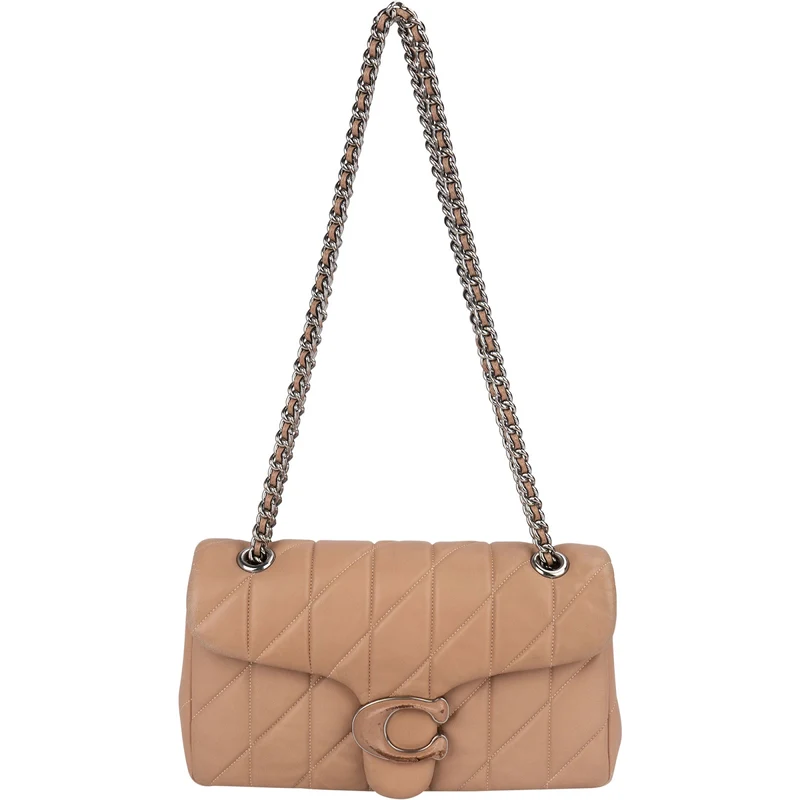 Coach Quilted Nappa Leather Flap Madison Crossbody Bag