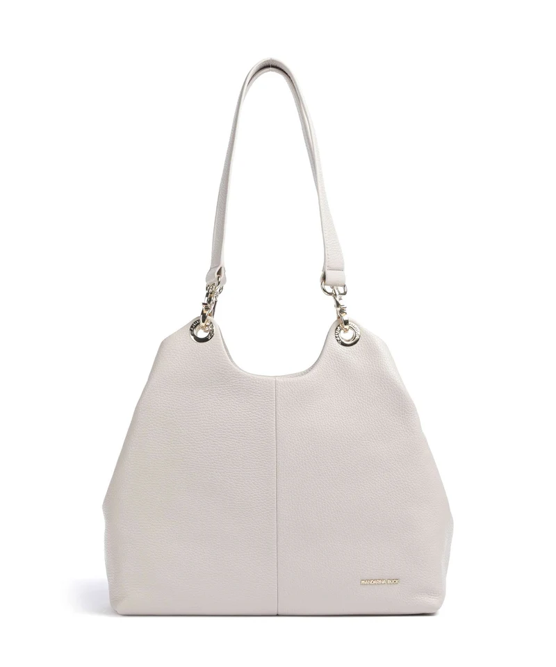 Mandarina Duck Mellow Leather Shopper cocoon
