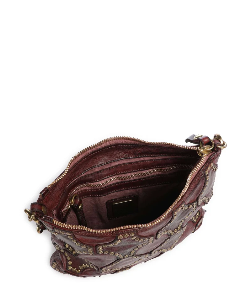Campomaggi Schultertasche wine