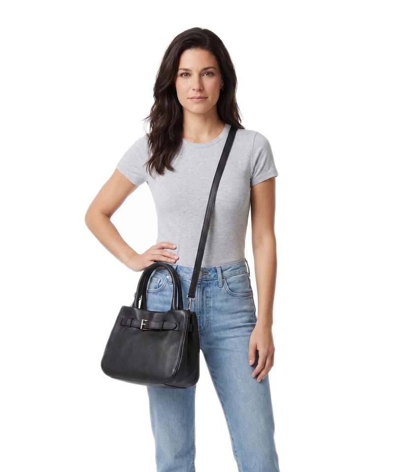 Abro Dalia Jill Handtasche black/nickel
