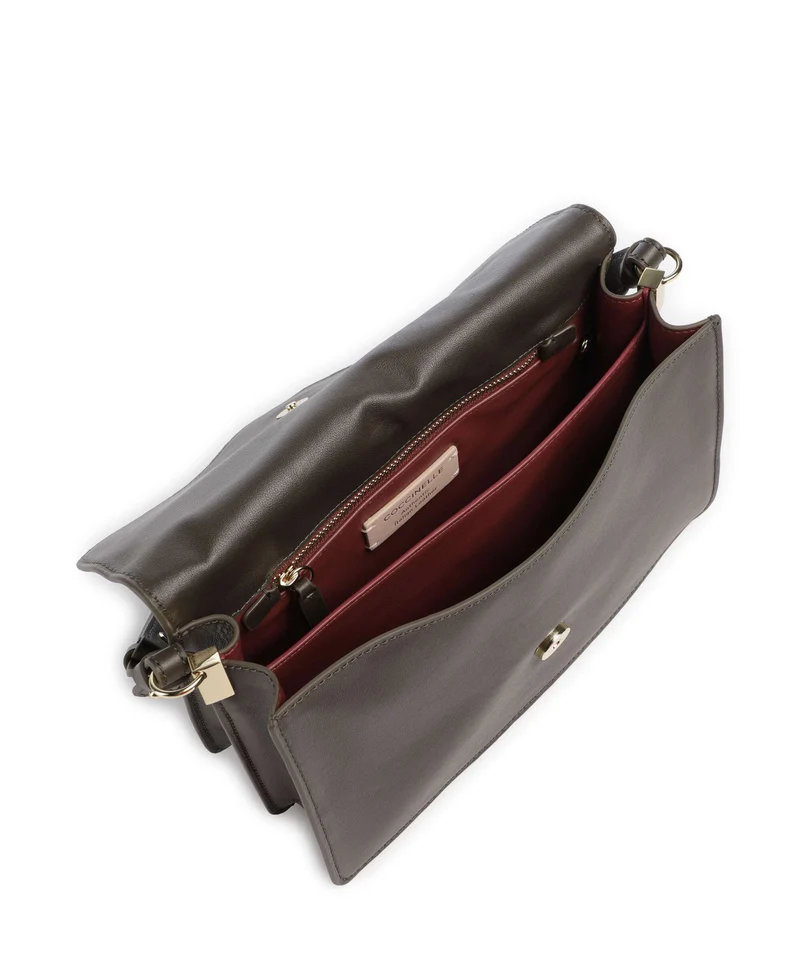 Coccinelle C-Me Softy Schultertasche fango