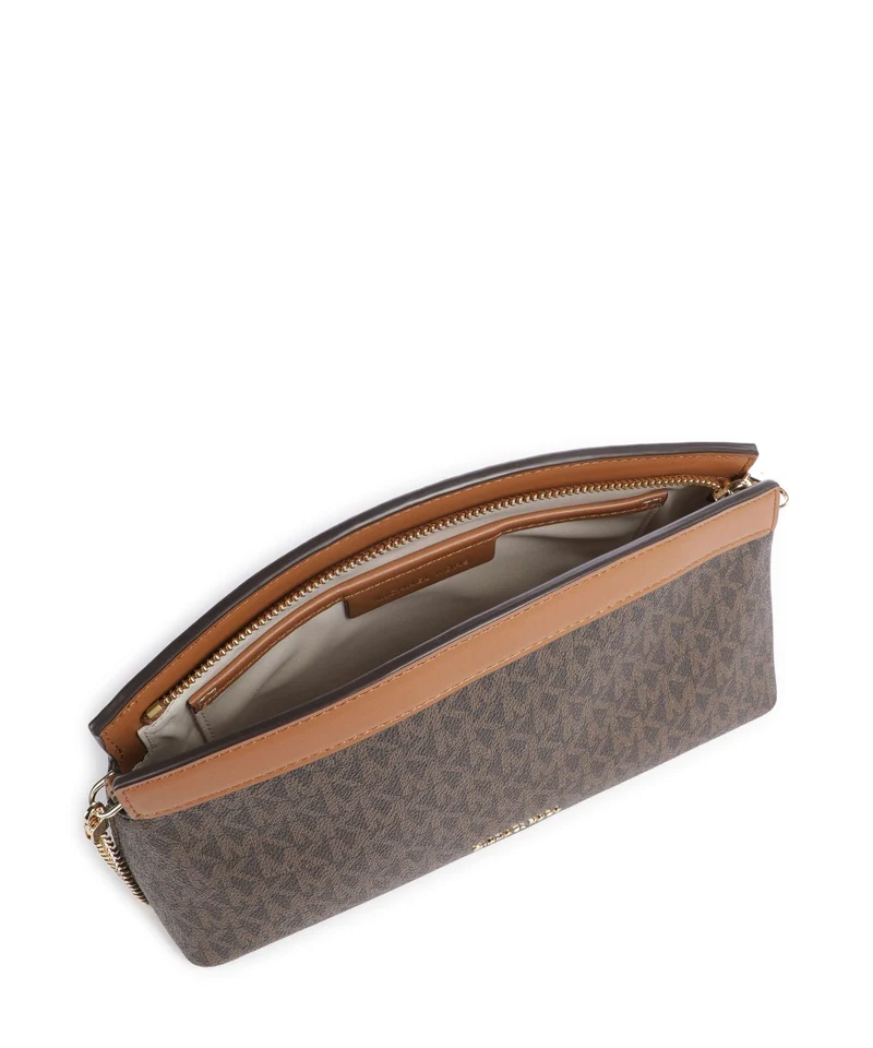 Michael Kors Athena Small Schultertasche brown/acorn