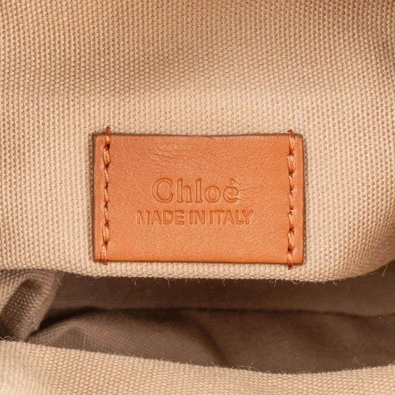 Chloé Leather Roy Mini Bucket Crossbody Handbag
