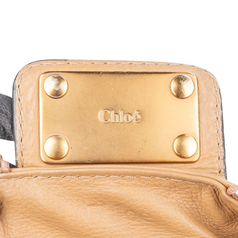 Chloé Grained Leather Paddington Satchel Shoulder Bag