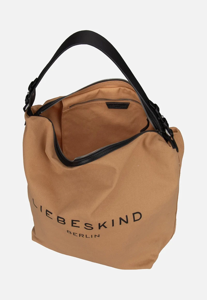 Clea Hobo L Canvas Light Tan - Hobo Bag