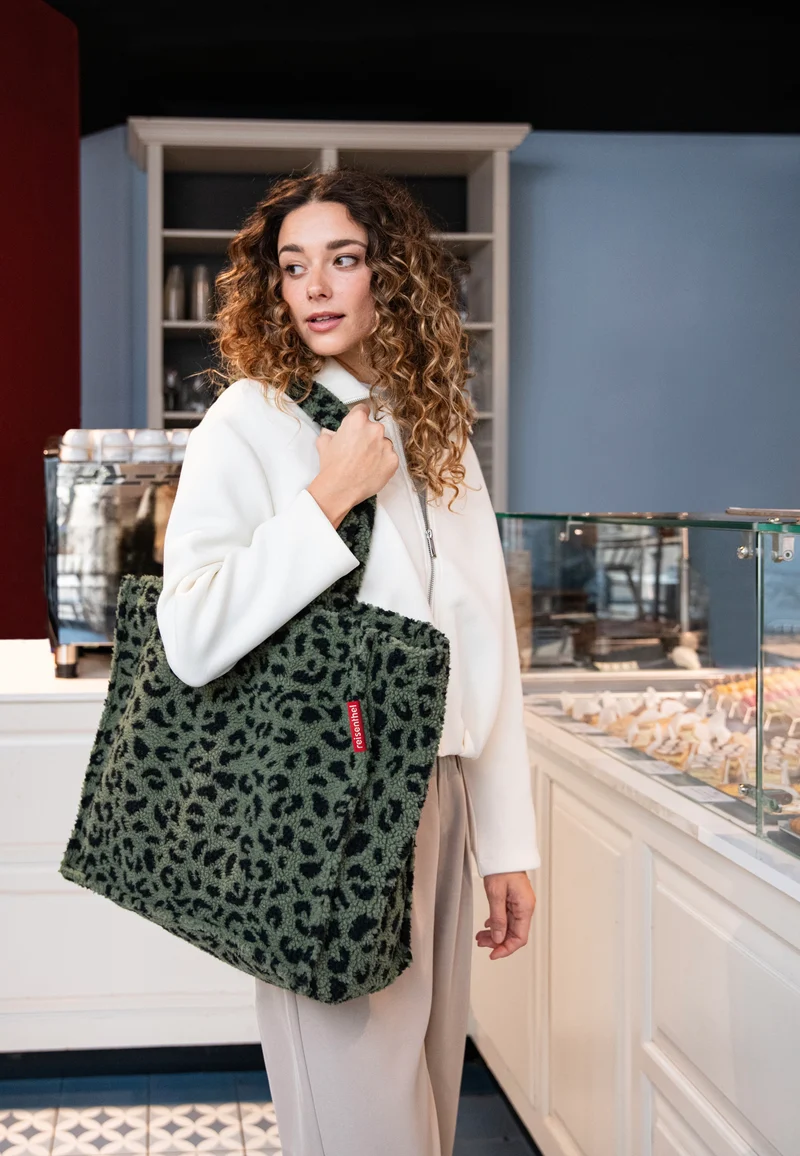 Softshopper Teddy Leo Olive - Shopper