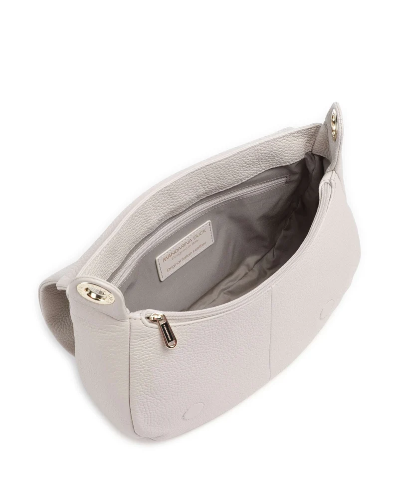 Mandarina Duck Mellow Leather Schultertasche cocoon