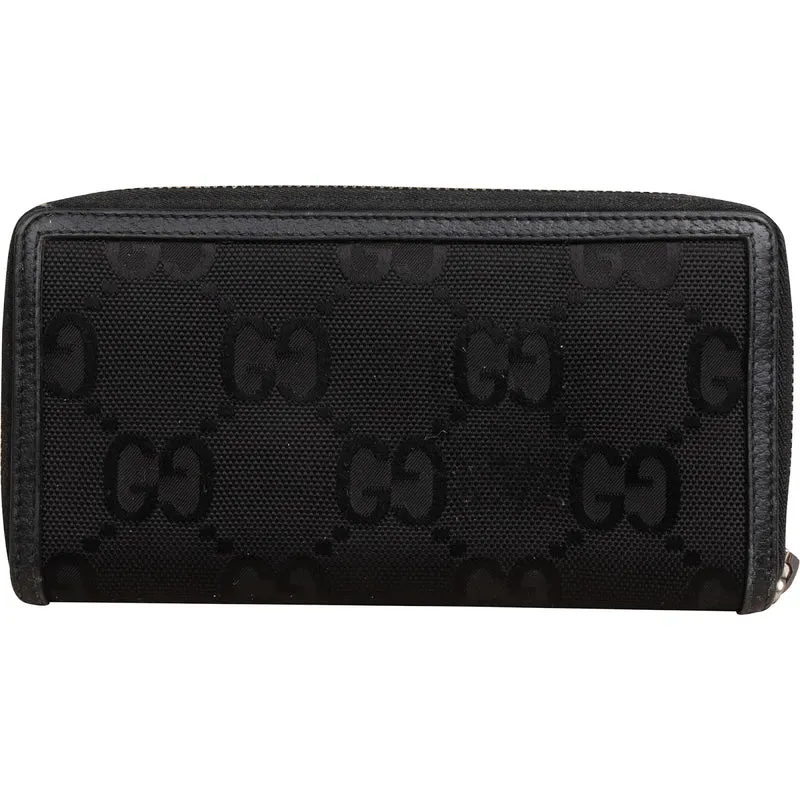 Gucci Monogram GG Off The Grid Zip Around Wallet