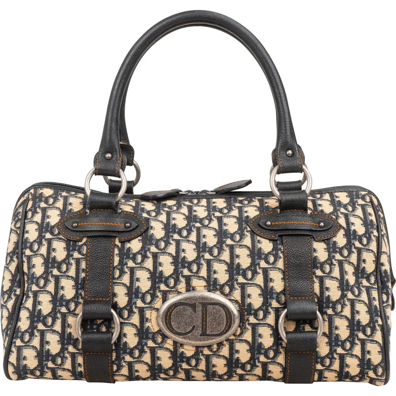 Christian Dior Monogram Trotter Hardcore Boston 30 Handbag