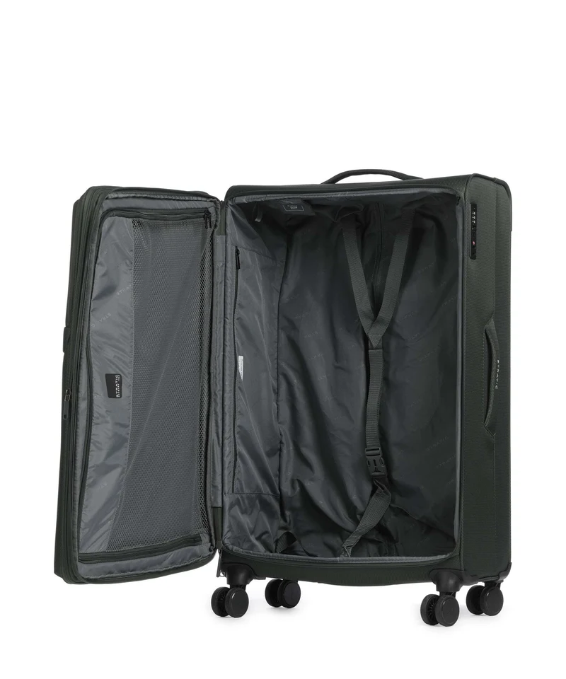 Stratic Stratic Lite 4-Rollen Trolley dark green