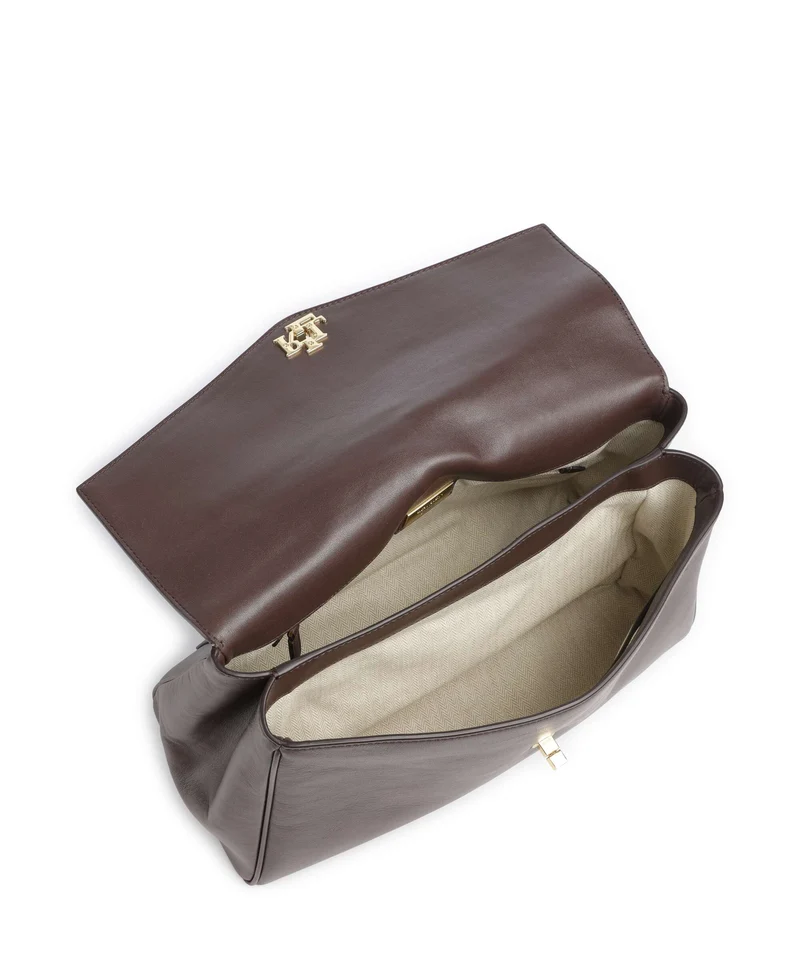 Lauren Ralph Lauren Farrah Medium Handtasche chestnut brown