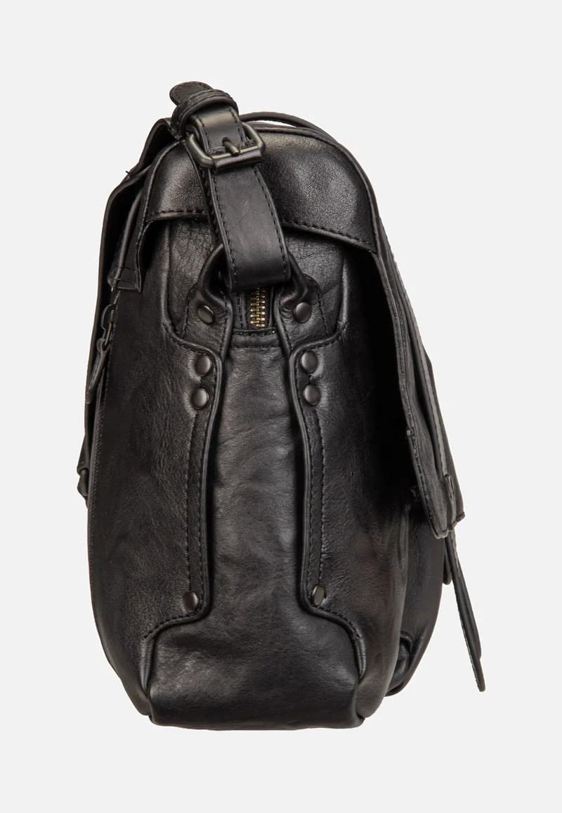 Mrs. Honey Pie Black Smoke - Messenger Bag