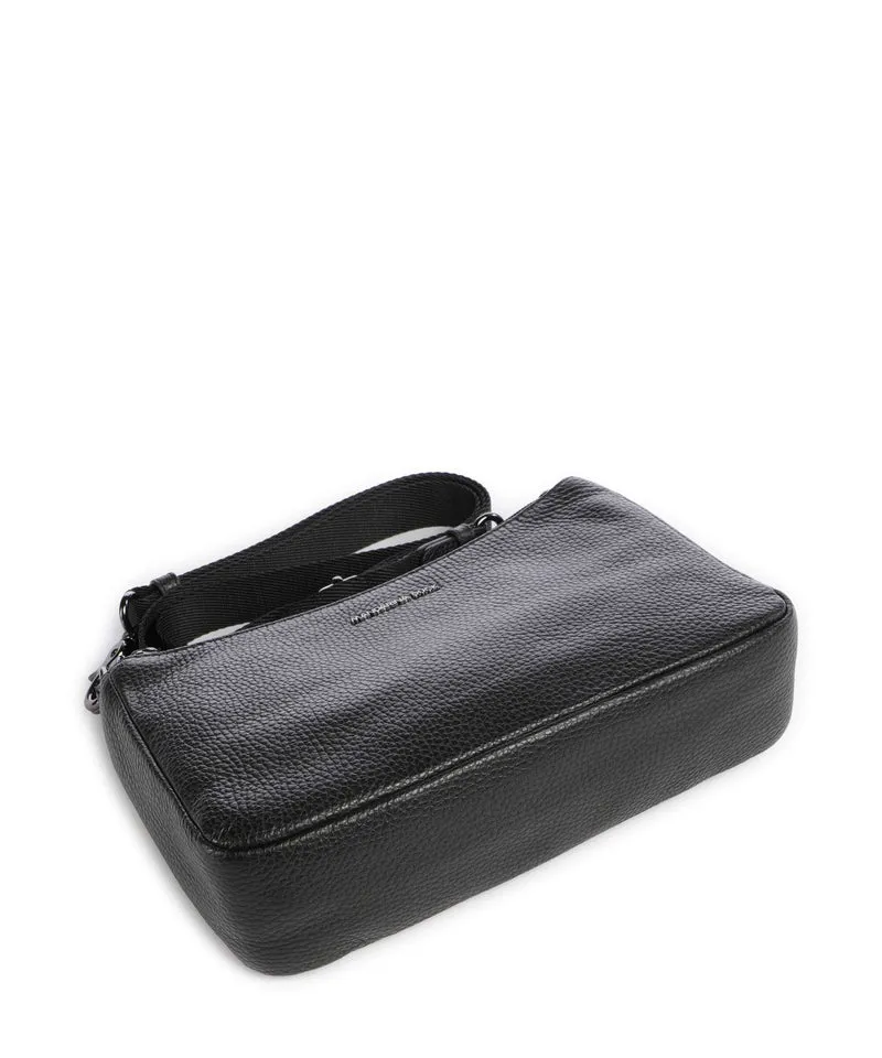 Mandarina Duck Mellow Leather Umhängetasche nero