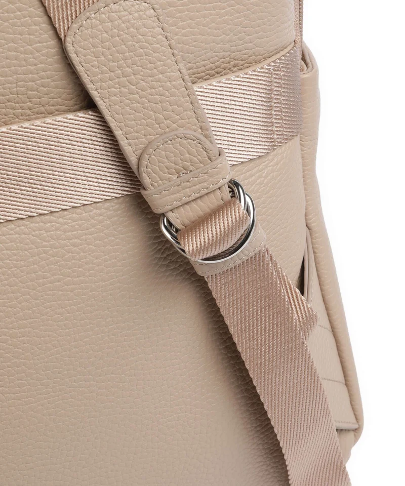 Mandarina Duck Mellow Leather Rucksack warm taupe