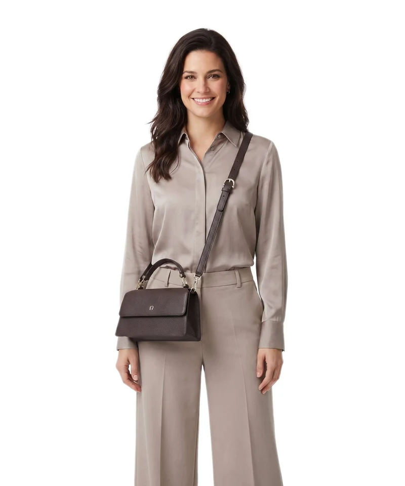 Aigner Delia S Handtasche soil brown