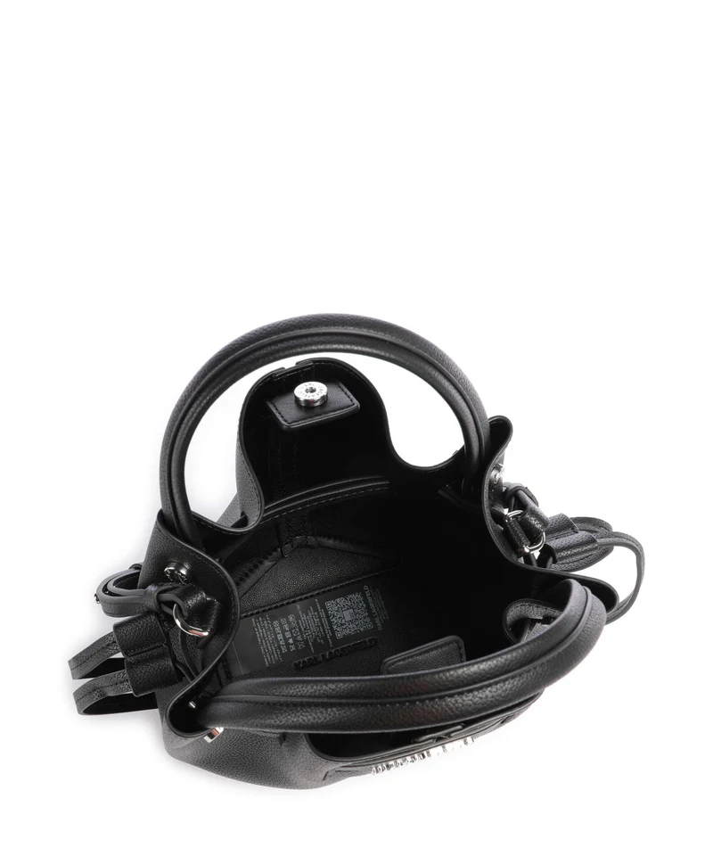 Karl Lagerfeld K/Pierced Mini Handtasche black nickel