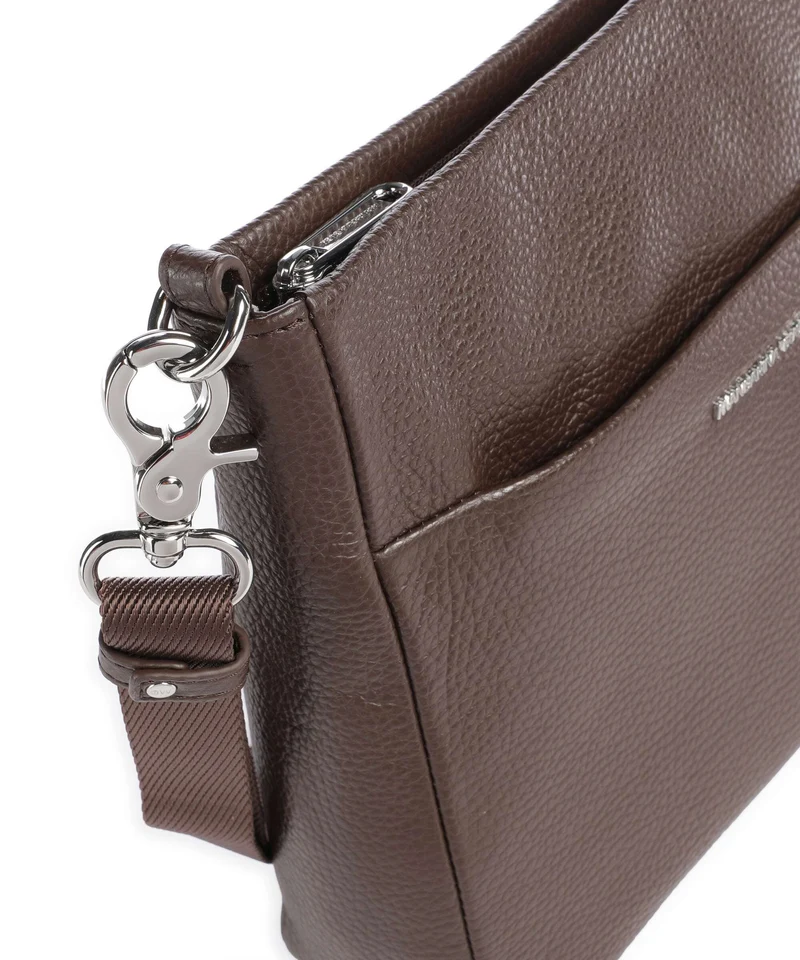 Mandarina Duck Mellow Leather Umhängetasche espresso