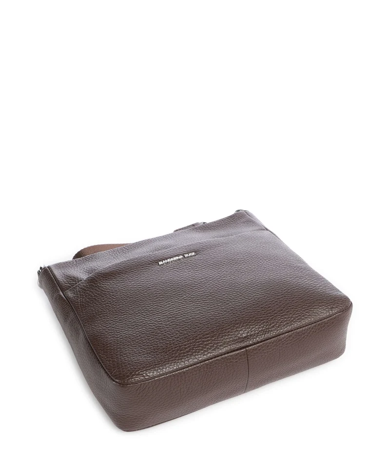 Mandarina Duck Mellow Leather Umhängetasche espresso