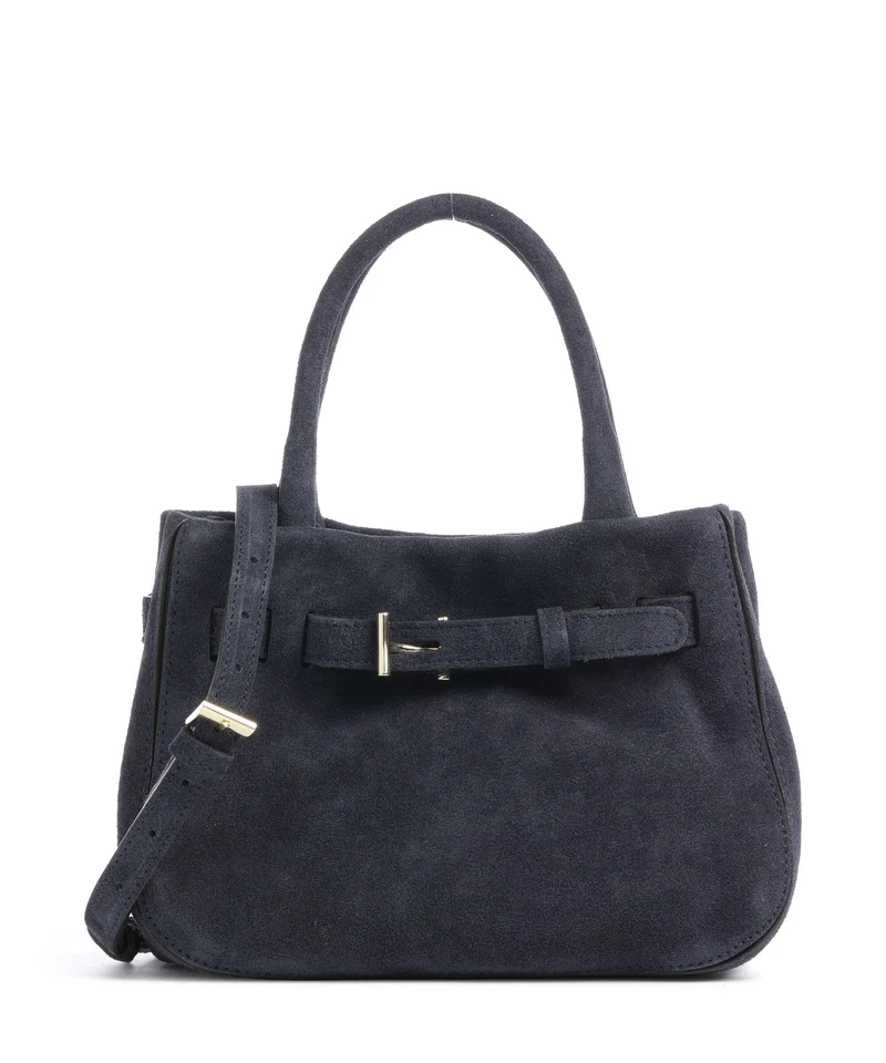 Abro Suede Jill Handtasche navy