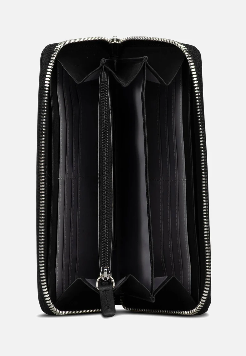 Odense Zip 6330 Large Black - Portemonnaie