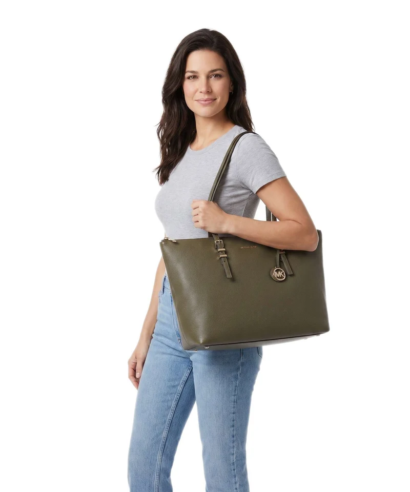 Michael Kors Quinn Large Shopper loden