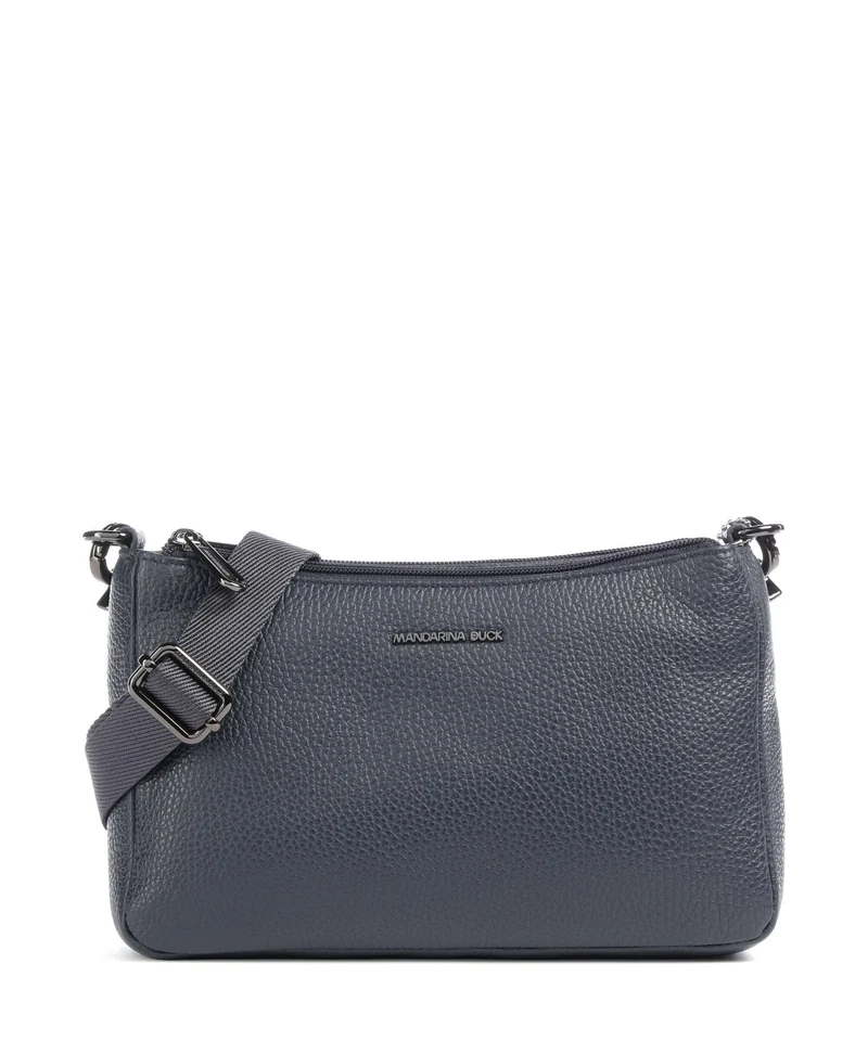 Mandarina Duck Mellow Leather Umhängetasche dress blue