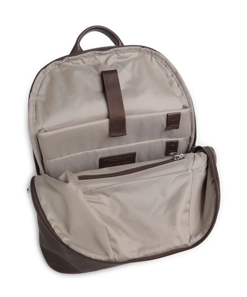 Mandarina Duck Mellow Leather Rucksack espresso