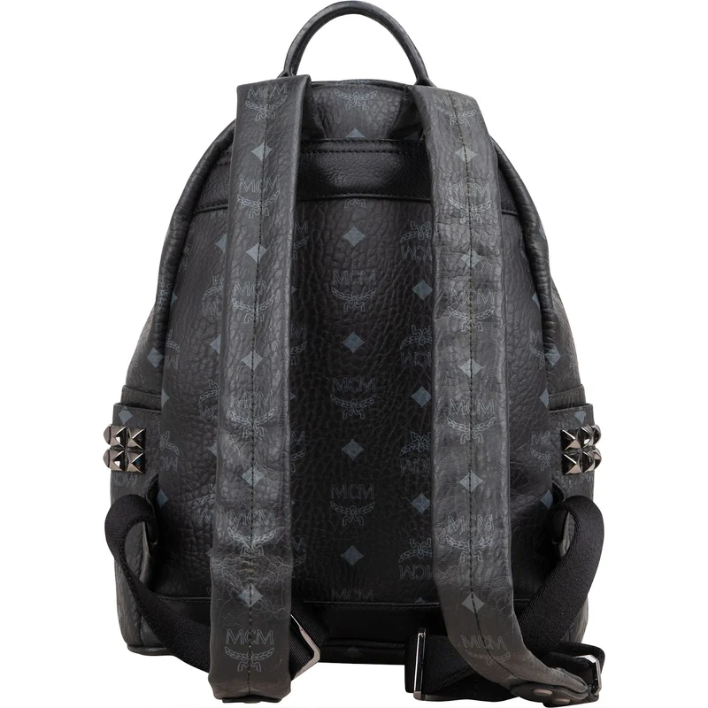 MCM Monogram Visetos Stark Side Studs Mini Backpack