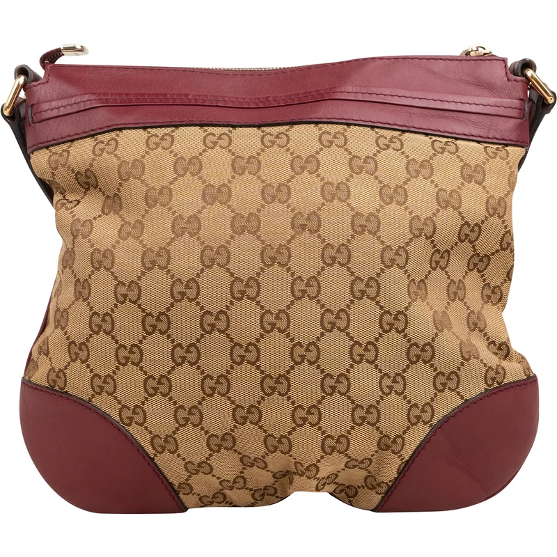 Gucci Monogram GG Canvas Princy Messenger Crossbody Bag